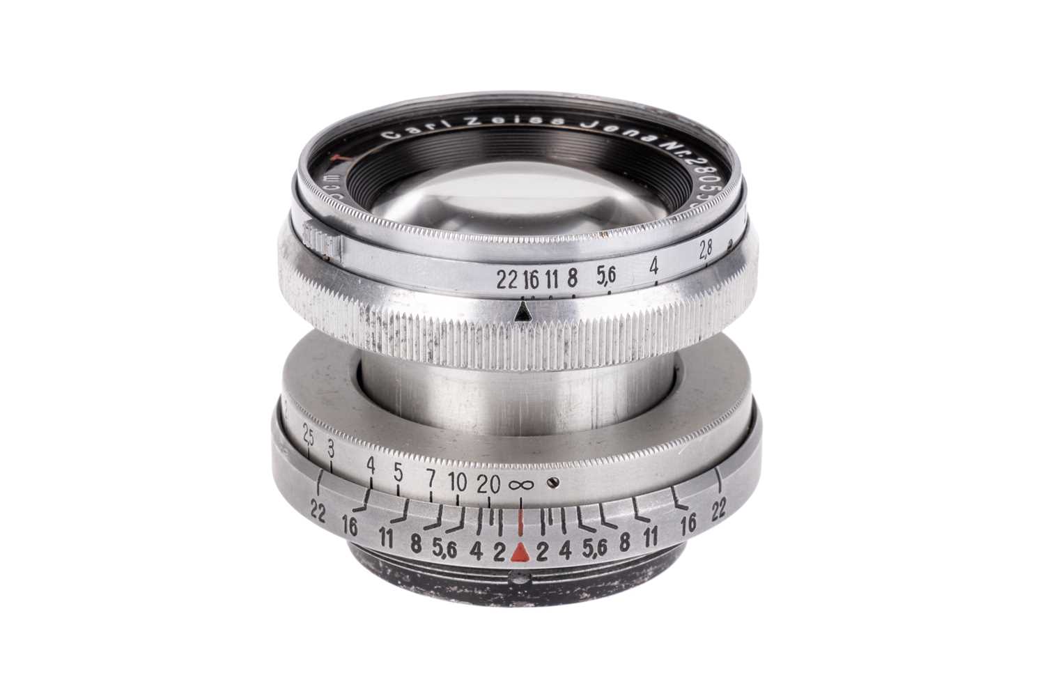 Lot 129 - A Carl Zeiss Jena Sonnar T f/2 50mm Lens