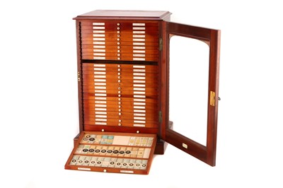 Lot 19 - A Large Cabinet of Microscope Slides