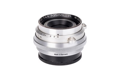 Lot 127 - A Steinheil Munchen Orthostigmat VL f/4.5 35mm Lens