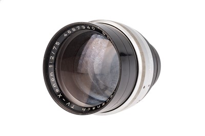 Lot 381 - A Schneider TV-Xenon f/2 75mm Lens