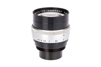 Lot 381 - A Schneider TV-Xenon f/2 75mm Lens