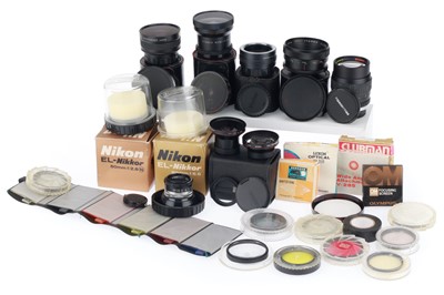 Lot 356 - A Selection of Accessory Lenses and Other Items