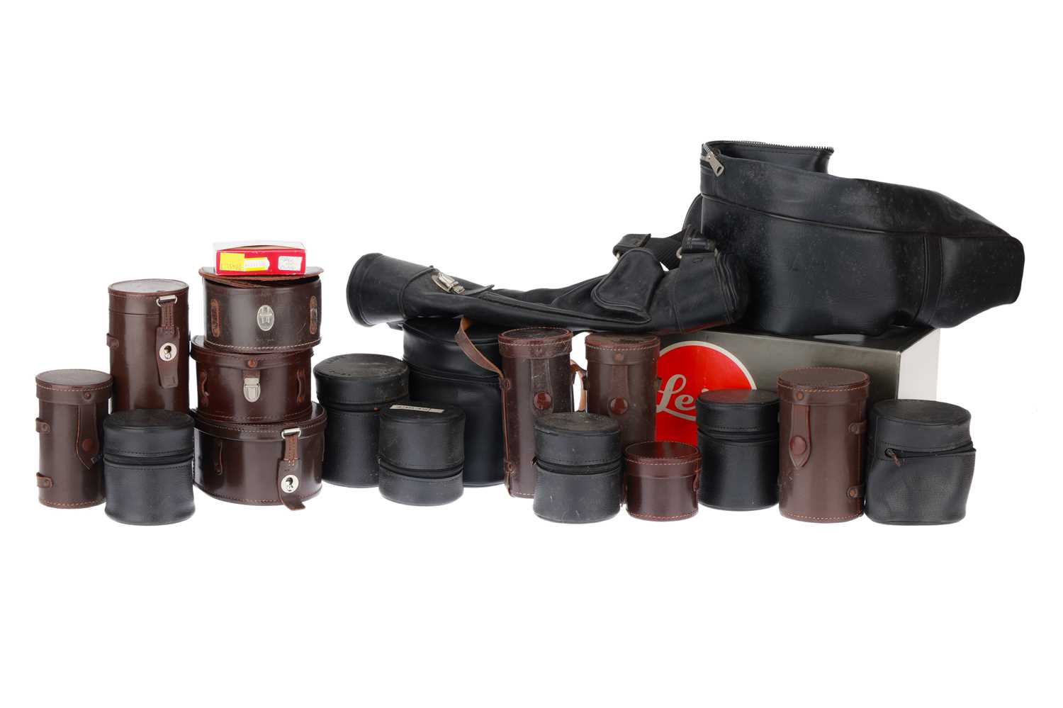 Lot 47 - A Selection of Leica Lens Cases,