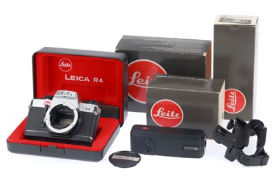 Lot 18 - A Leica R4 35mm SLR Camera Body and Power Winder