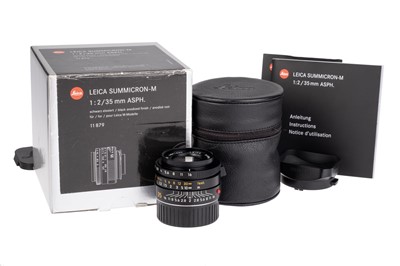 Lot 58 - A Leitz Summicron-M ASPH. f/2 35mm Lens