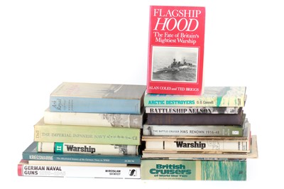 Lot 453 - A Selection of Military Books, Warship Interest