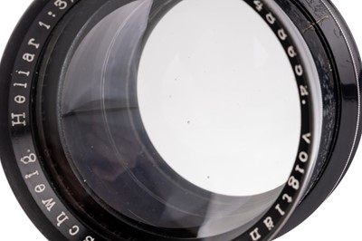 Lot 323 - A Voigtlander Heliar f/3.5 300mm Lens