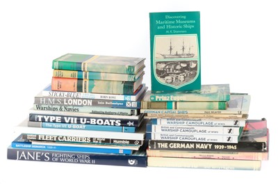 Lot 455 - A Selection of Military Books, Warship Interest