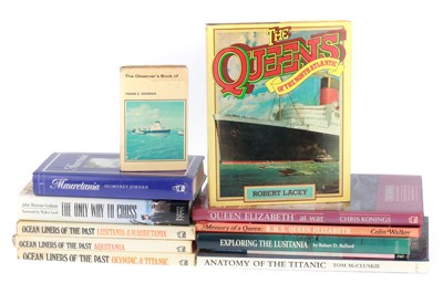 Lot 451 - A Selection of Shipping Books, Ocean Liner Interest