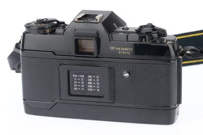 Lot 112 - A Contax 137 MA Quartz 35mm SLR Camera