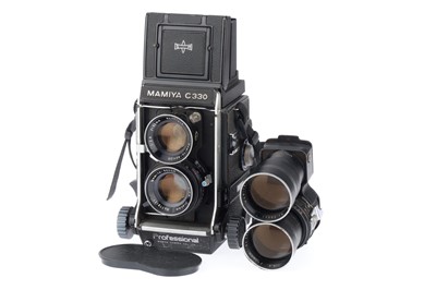 Lot 185 - A Mamiya C330 Professional TLR Medium Format Camera