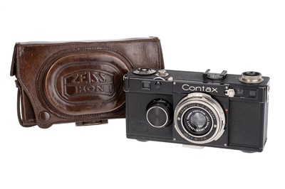 Lot 138 - A Zeiss Ikon Contax Ia Rangefinder Camera