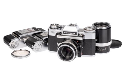 Lot 233 - A Zeiss Ikon Contarex Super SLR Camera