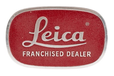 Lot 104 - A Leica Franchised Dealer Advertising Sign