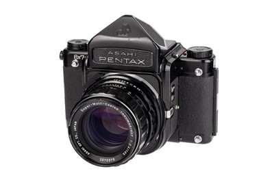 Lot 244 - An Asahi Pentax 6x7 Medium Format SLR Camera