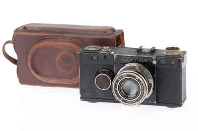 Lot 58 - A Zeiss Ikon Contax 1a Rangefinder Camera