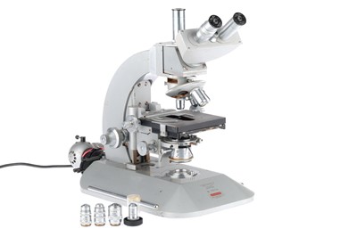 Lot 420 - Reichert Trinocular Microscope