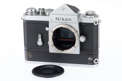 Lot 24 - A Nikon F 35mm Camera Body with Motor Drive