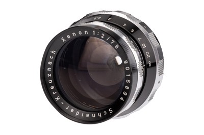 Lot 319 - A Schneider Xenon f/2 75mm Lens