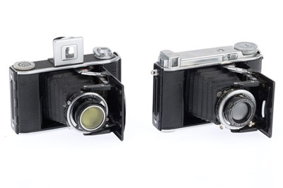 Lot 151 - A Pair of Voigtlander Bessa 46 Folding Medium Format Cameras