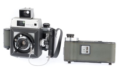 Lot 156 - A Mamiya 23 Standard Medium Fomat Press Camera