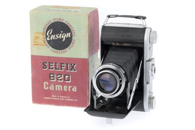 Lot 159 - An Ensign Selfix 820 Folding Camera