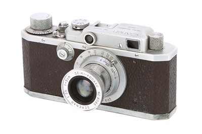 Lot 212 - A Canon S-II Seiki Kogaku Rangefinder Camera