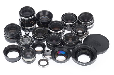 Lot 260 - A Selection of German Camera Lenses