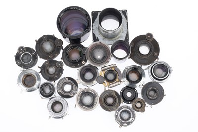 Lot 261 - A selection of Large Format Camera Lenses