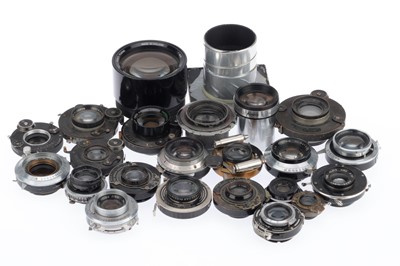 Lot 261 - A selection of Large Format Camera Lenses