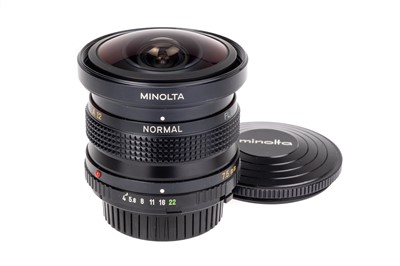 Lot 164 - A Minolta MD Rokkor-X Fish-Eye f/4 7.5mm Lens