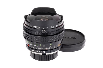 Lot 166 - A Minolta MC Fish-Eye Rokkor f/2.8 16mm Lens