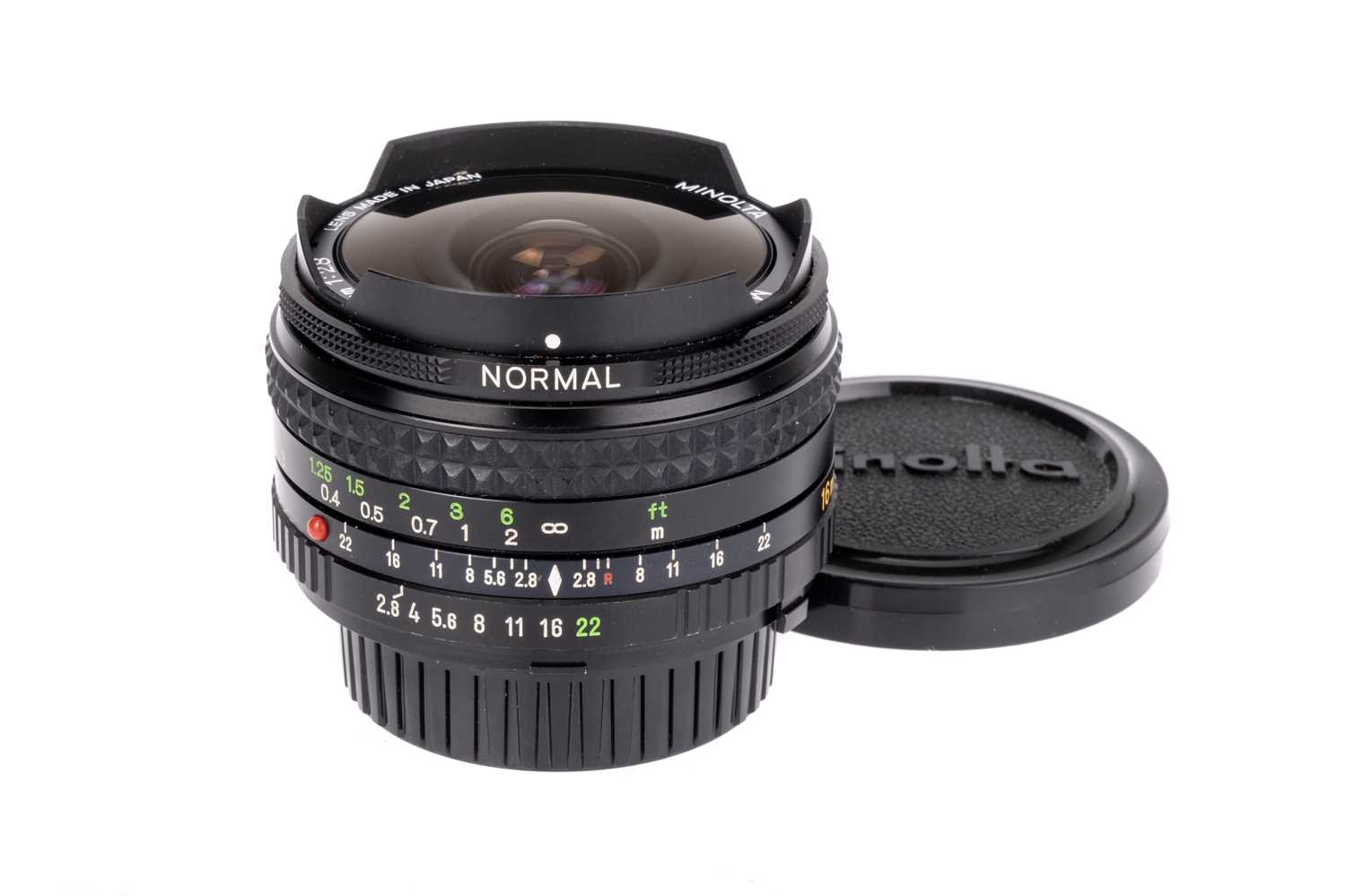 Minolta 16mm f2.8 MC Fish-Eye Rokkor-X #1640368 | Achetez sur