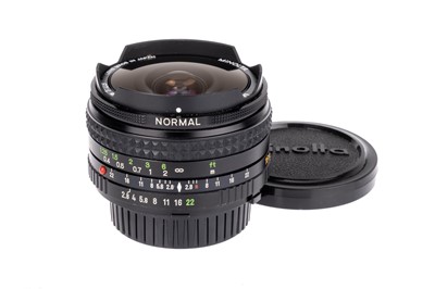 Lot 167 - A Minolta MD Fish-Eye Rokkor f/2.8 16mm Lens