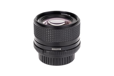 Lot 172 - A Minolta MD f/2.8 20mm Lens