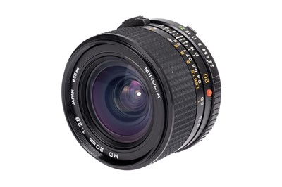 Lot 172 - A Minolta MD f/2.8 20mm Lens
