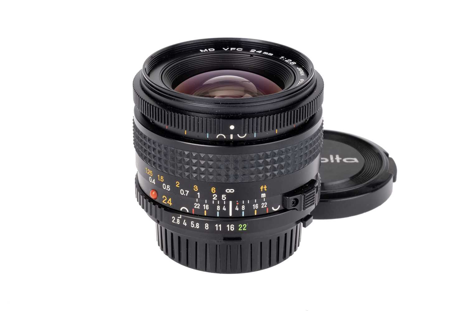 Lot 176 - A Minolta MD VFC f/2.8 24mm Lens,