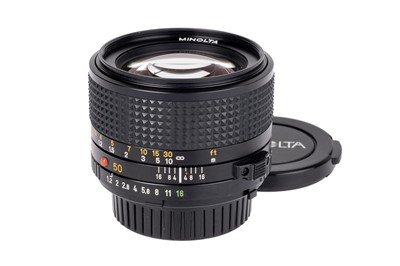 Lot 181 - A Minolta MD f/1.2 50mm Lens