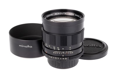 Lot 188 - A Minolta Tele Rokkor-PF f/2 100mm Lens