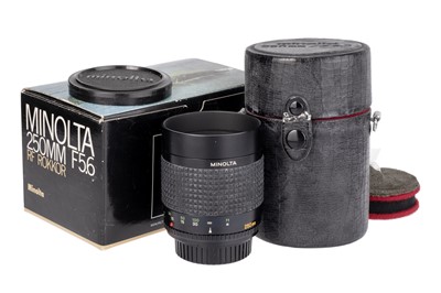 Lot 192 - A Minolta RF Rokkor f/5.6 250mm Lens