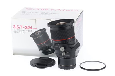 Lot 264 - A Samyang f/3.5 24mm ED AS Tilt/Shift Lens