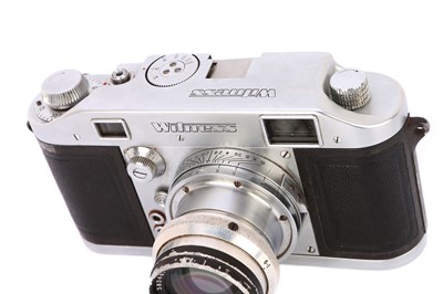 Lot 224 - An Ilford Witness Rangefinder Camera