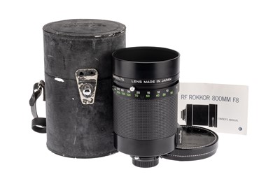 Lot 198 - A Minolta RF Rokkor f/8 800mm Lens