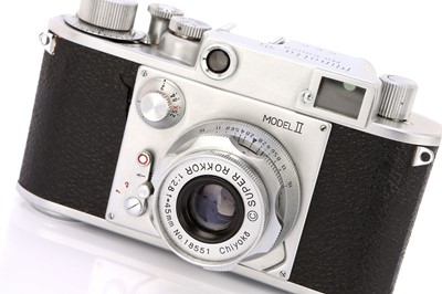 Lot 225 - A Minolta 35 Model II Rangefinder Camera