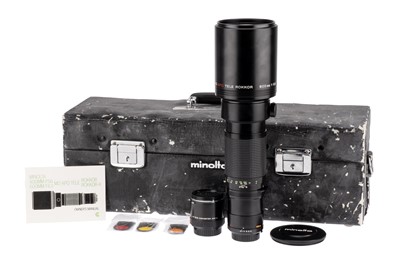 Lot 196 - A Minolta MD APO Tele Rokkor f/6.3 600mm Lens