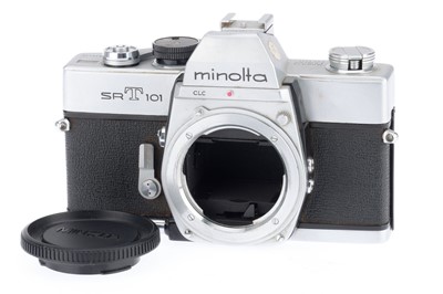 Lot 41 - A Minolta SRT101 35mm SLR Camera Body