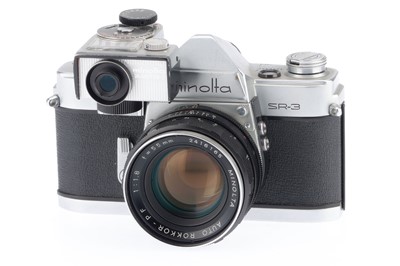 Lot 47 - A Minolta SR-3 35mm SLR Camera