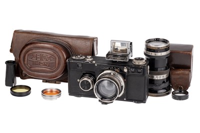 Lot 139 - A Zeiss Ikon Contax Ic Rangefinder Camera