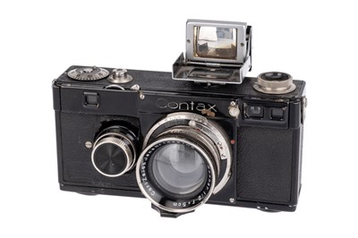 Lot 139 - A Zeiss Ikon Contax Ic Rangefinder Camera