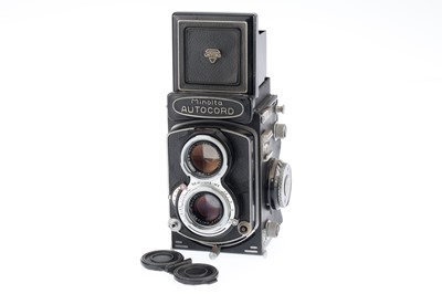 Lot 53 - A Minolta Autocord Medium Format TLR Camera